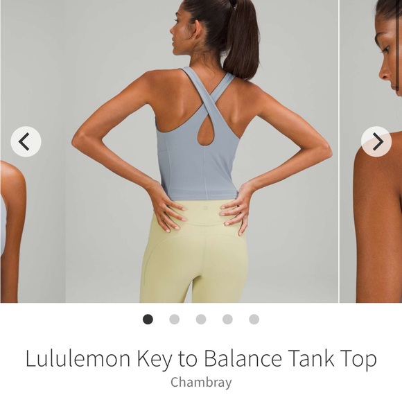 Lululemon Key to balance cropped tank - Picture 5 of 5